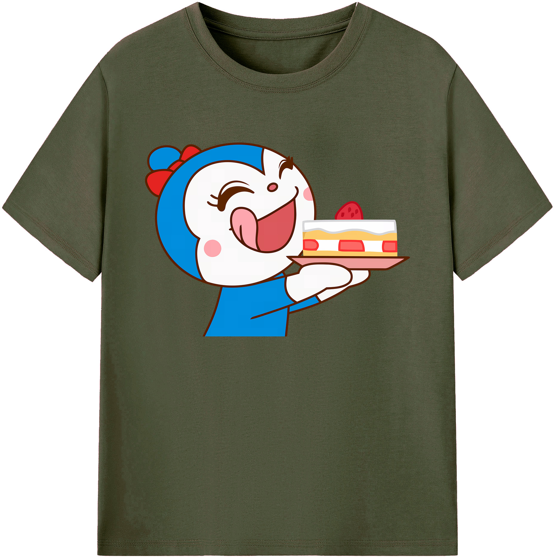 （画像用） アンパンマン Anpanman 綿100％ メンズ半袖Tシャツ｜肌触りやわらか＆通気性